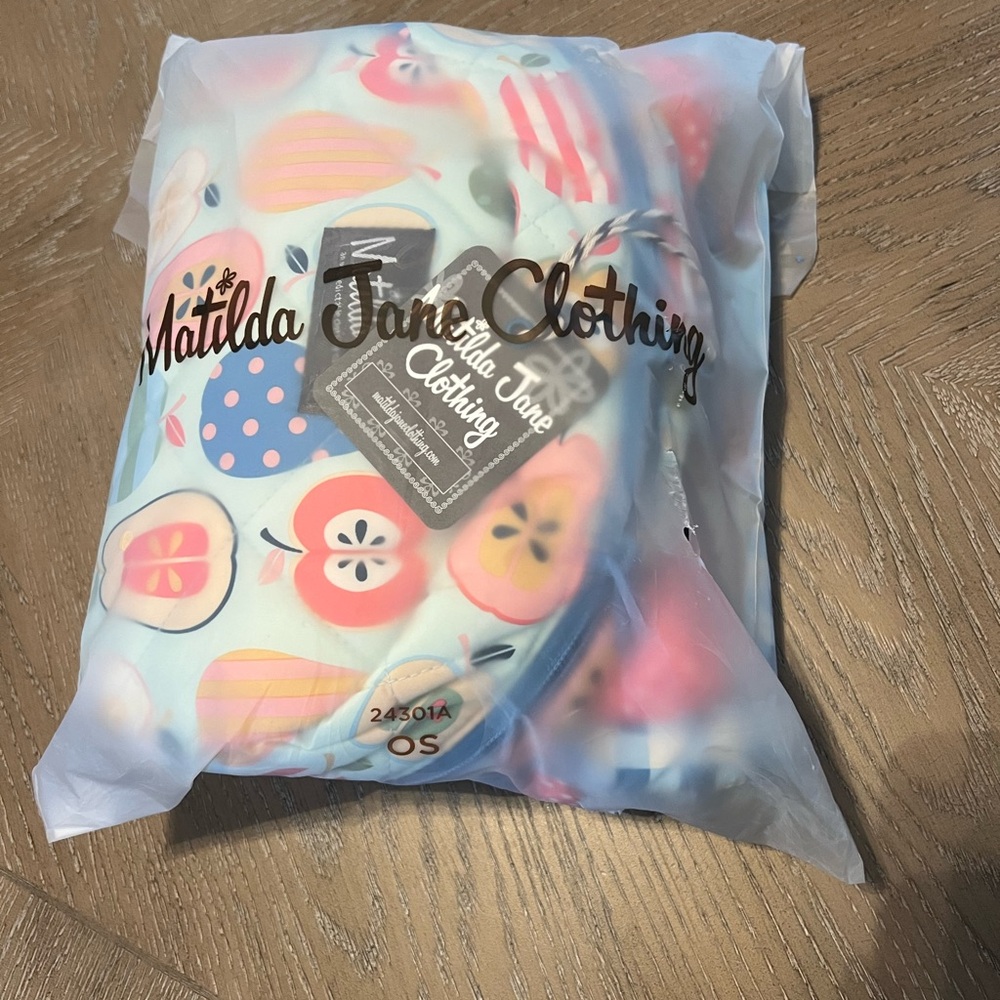 Matilda Jane Apples Print kids’ backpack